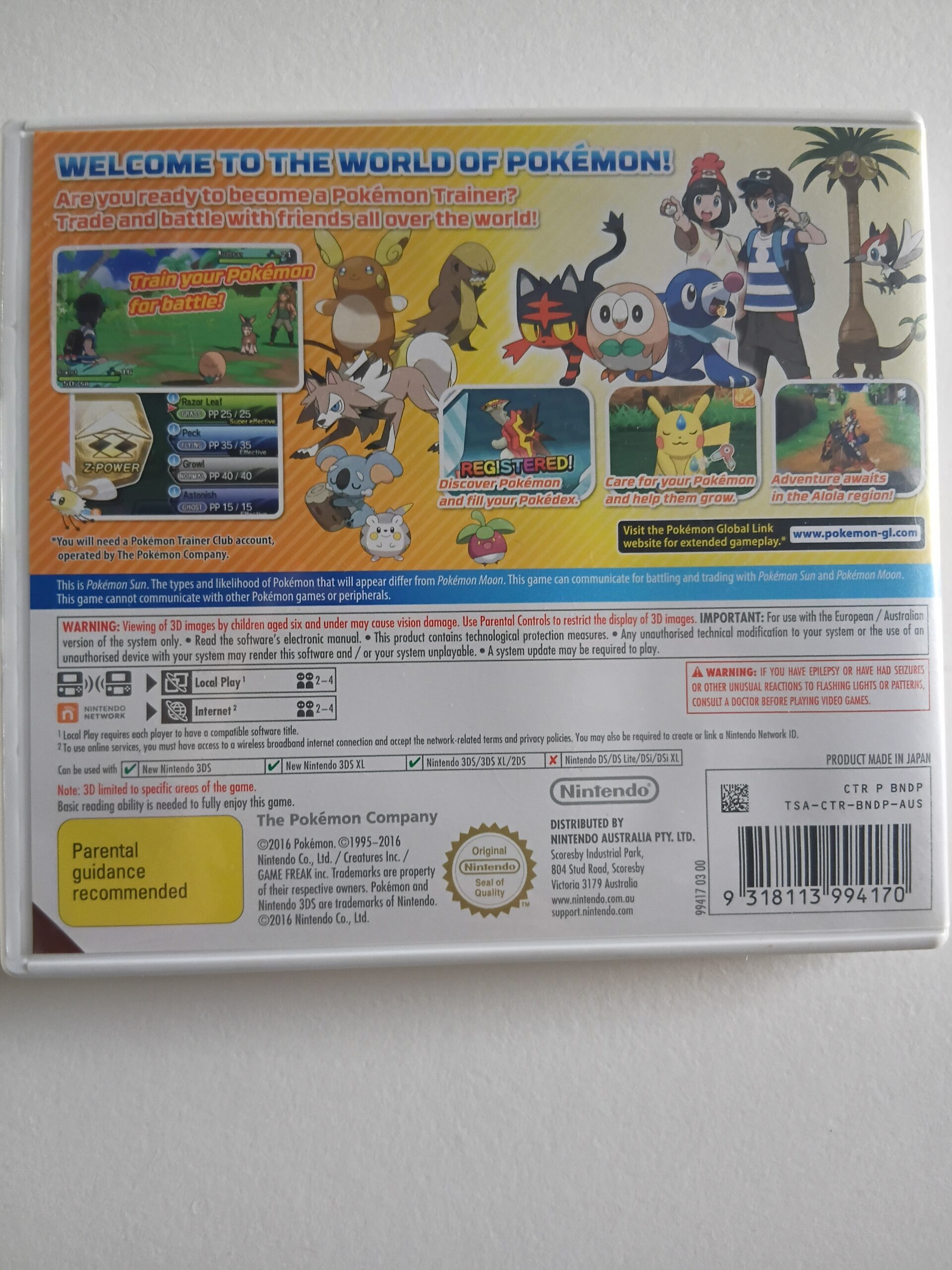 Pokemon Sun Game for Nintendo 3DS - Image 3