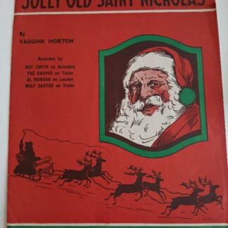 Jolly Old Saint Nicholas Sheet Music