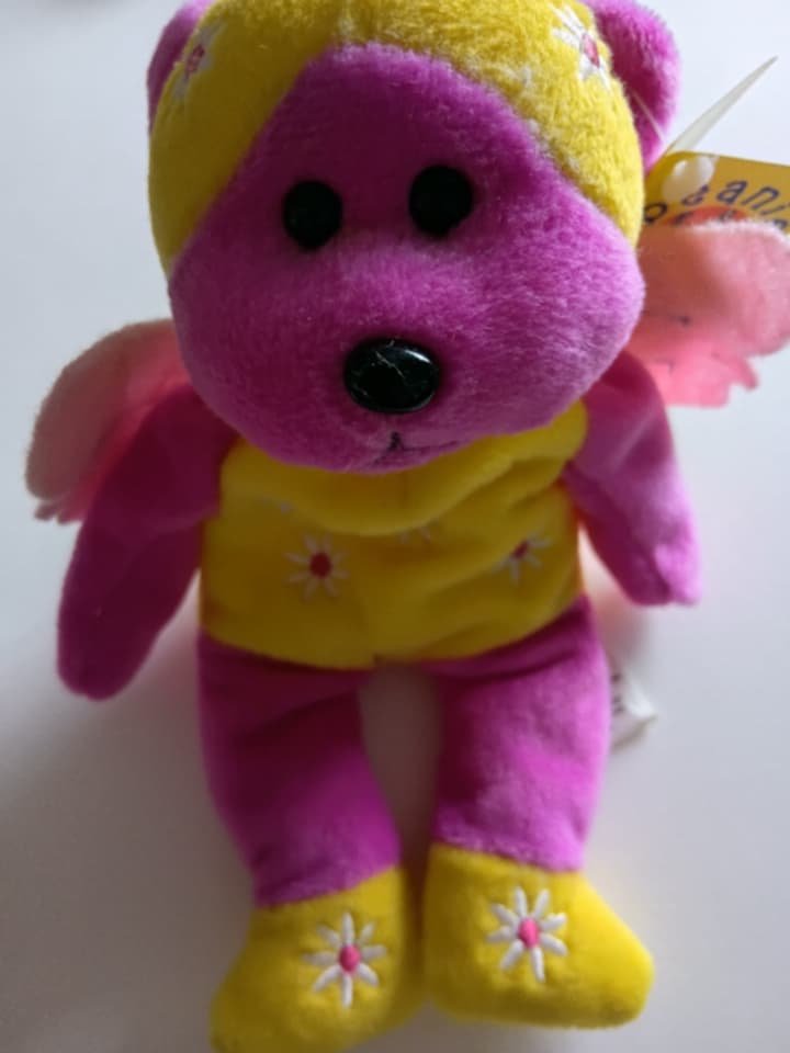Skansen Beanie Kids- Petal The Garden Bear (2000) - Image 5