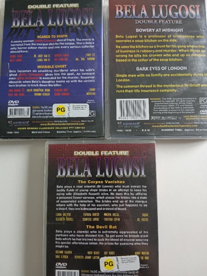 Bela Lugosi 6 Movie DVD Pack - Image 2