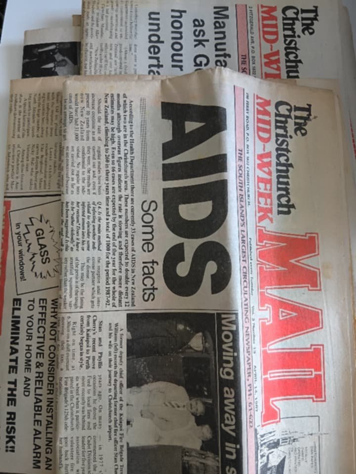 Christchurch The Star Newspapers (1980s)