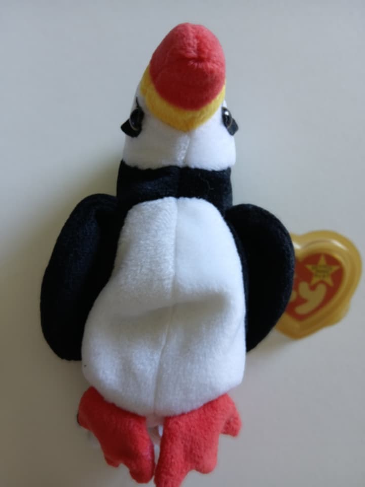 Puffer TY Beanie Baby (1995, with tag errors)
