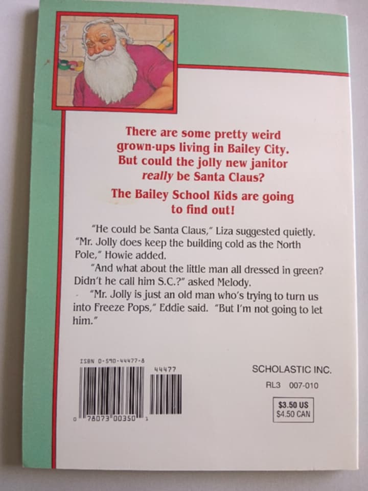 Bailey School Kids Book #3 - Santa Claus Doesn't Mop Floors - Image 2