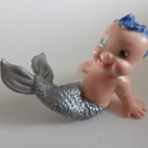 Magic Diaper Baby Mermaids - Blue Haired Sitting Mermaid (1991)