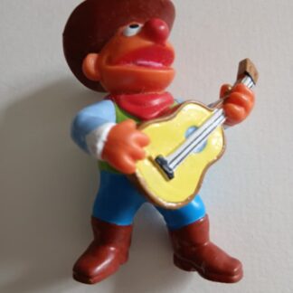Ernie from Sesame Street dressed as a cowboy