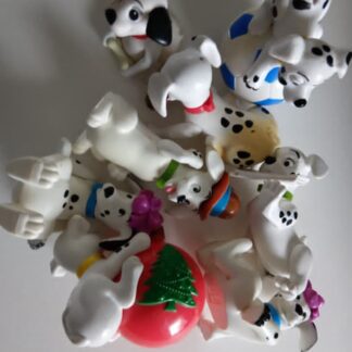 7 x 101 Dalmatian Toys from McDonalds (including Lucky from 1991)