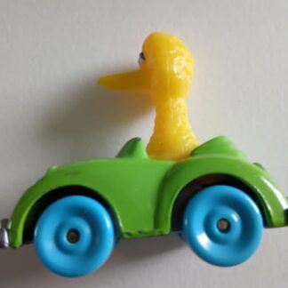 Big Bird Diecast Green Car (1983)