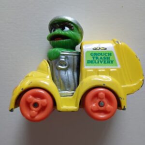 Oscar the Grouch Diecast Trash Vehicle (1982)