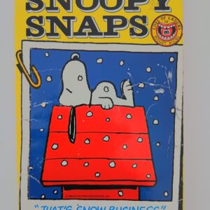 Snoopy Snaps Book - That's Snow Business (1987)