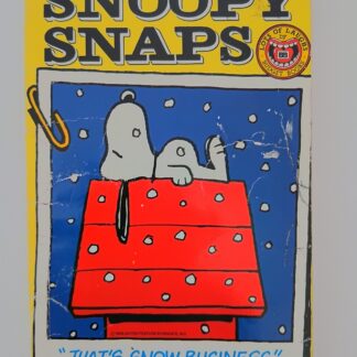 Snoopy Snaps Book - That's Snow Business (1987)