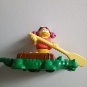 Birdie On Alligator Raft McDonalds Toy (1996)